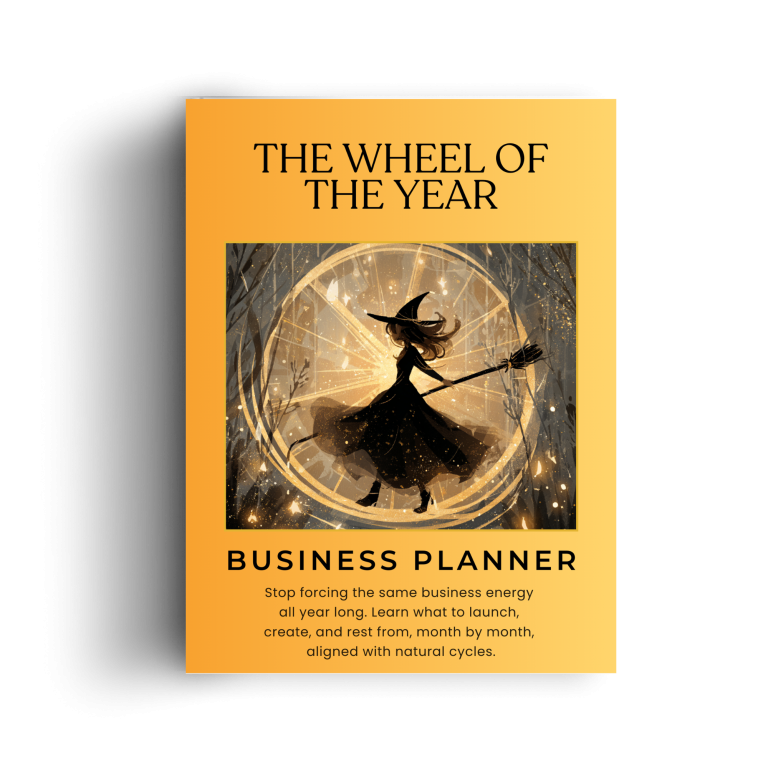 The Wheel of the Year Business Planner cover
